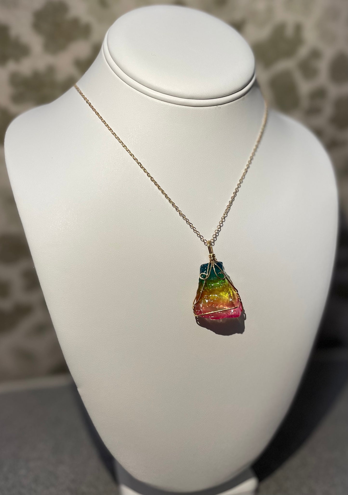 Rainbow Quartz Pendant