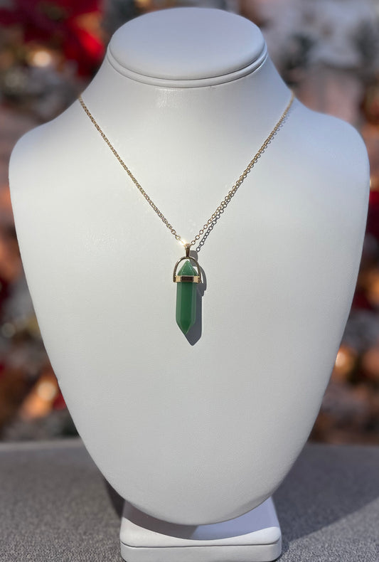 Green Aventurine Point