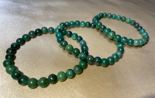 Beaded African Jade