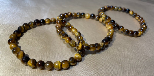 Beaded Yellow Tigers Eye