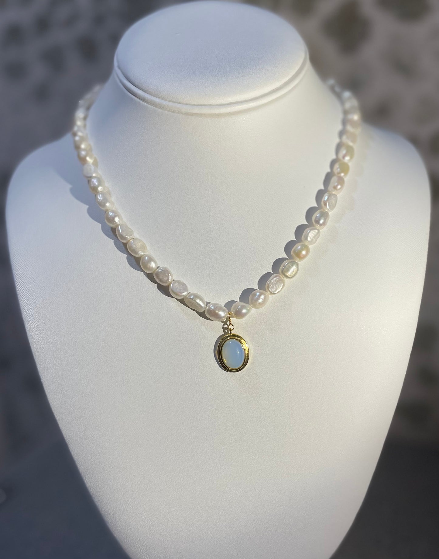 Moonstone Freshwater Pearl