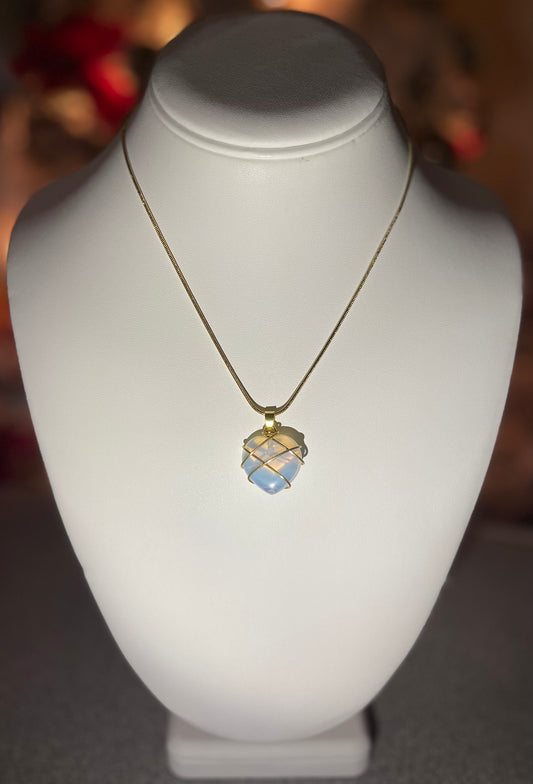 Opal Winding Heart