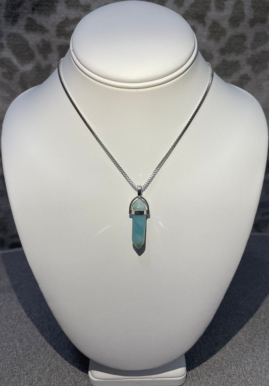 Amazonite Point Necklace