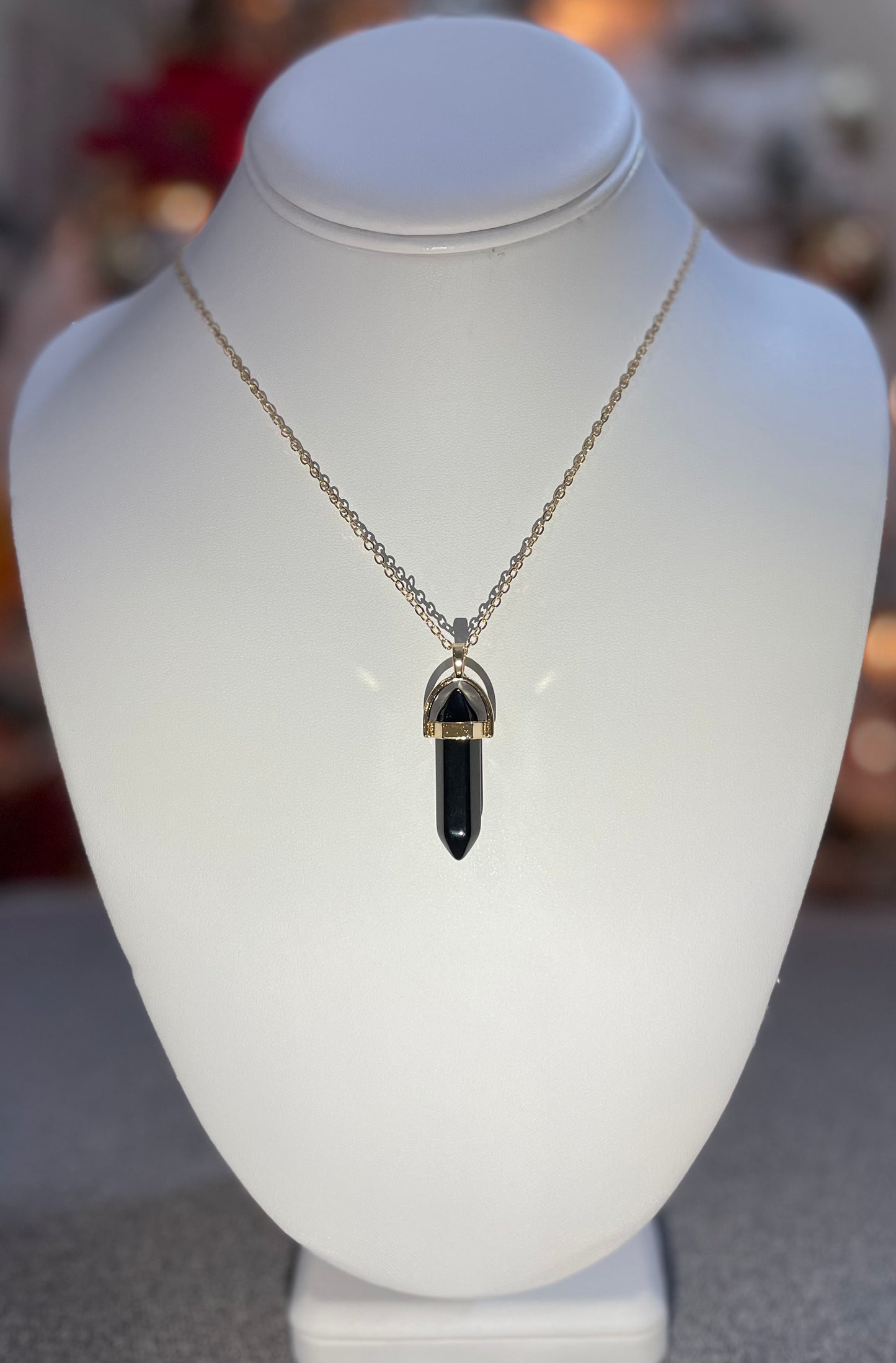 Black Obsidian Point