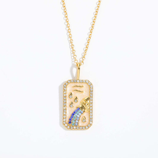 Aquarius Zodiac Amulet