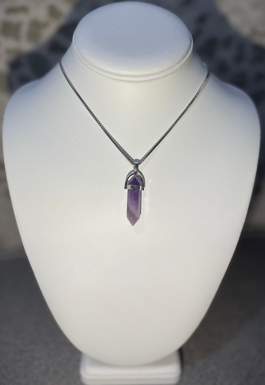 Amethyst Point Necklace