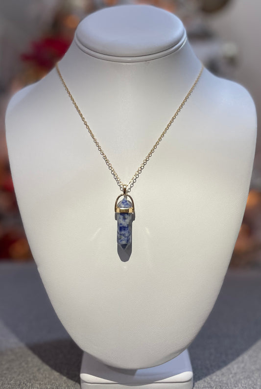 Blue Spot Jasper Point